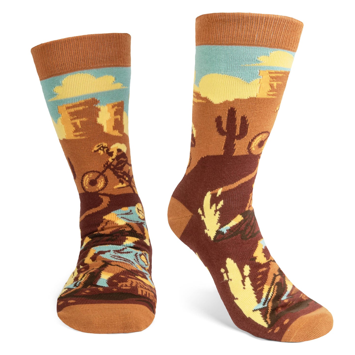 *This Is How I Roll (Mountain Biking) Socks