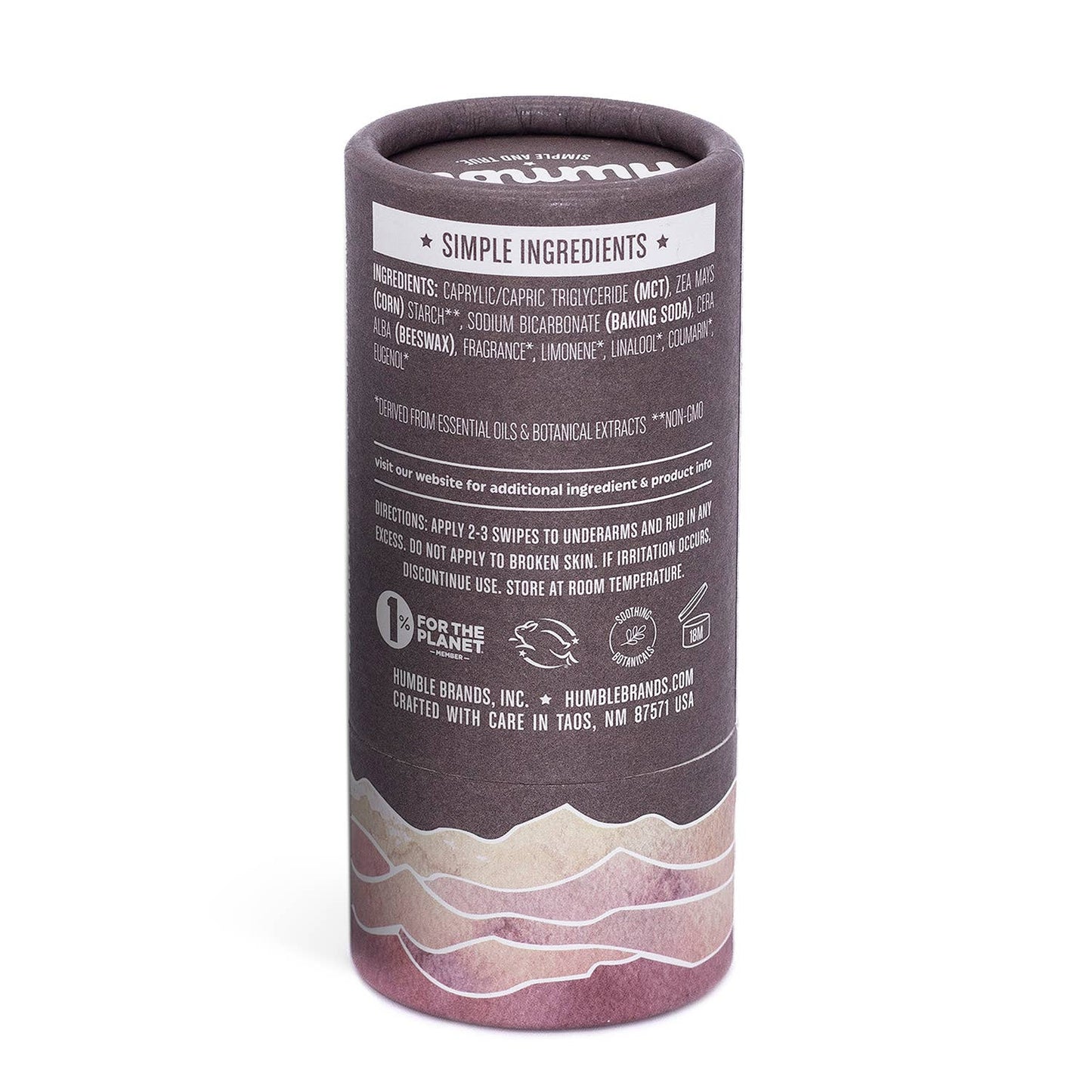 *Patchouli & Copal Original Plastic Free Deodorant