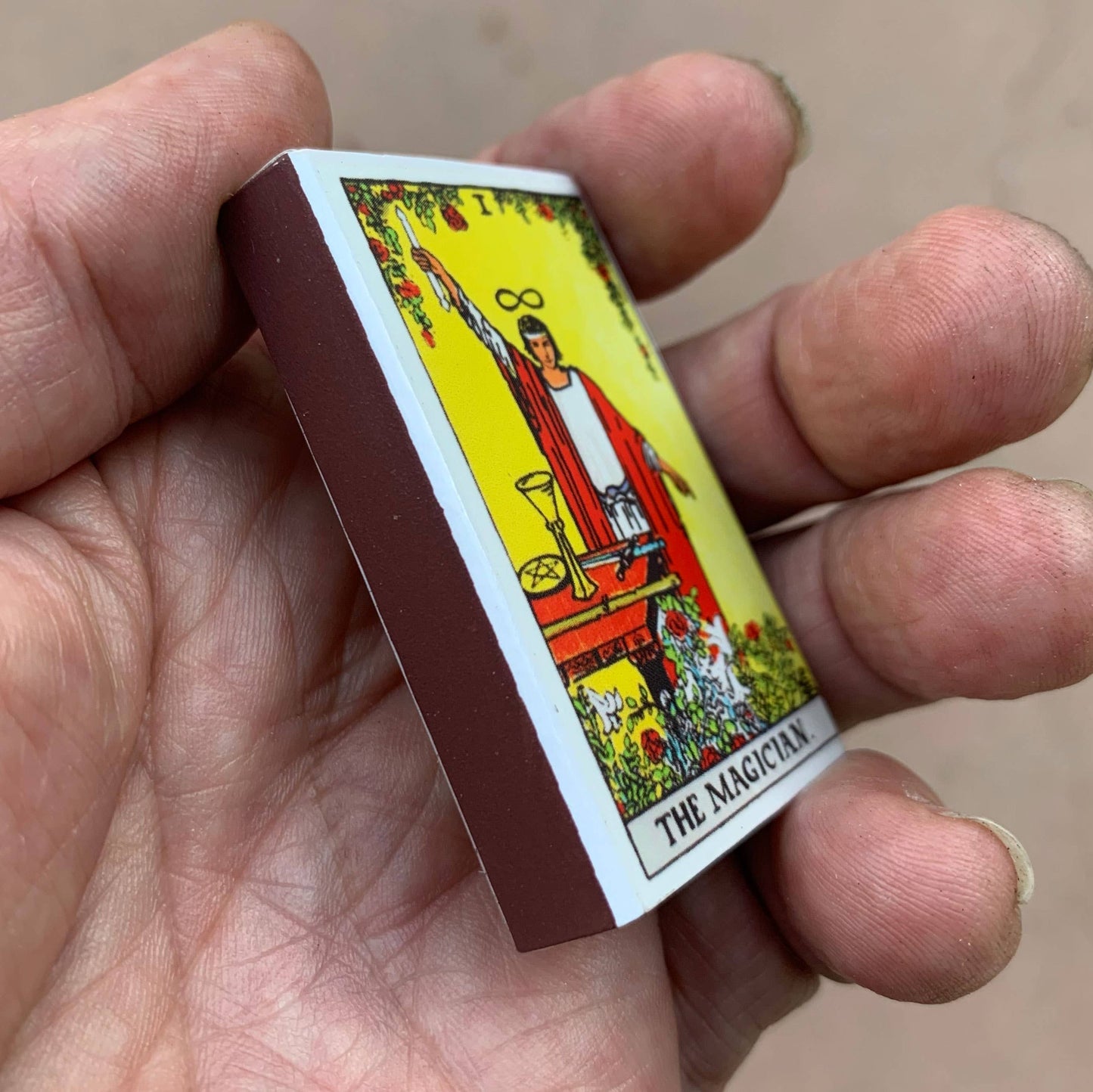*Tarot Matchbox - The Magician • Accessories for your candles