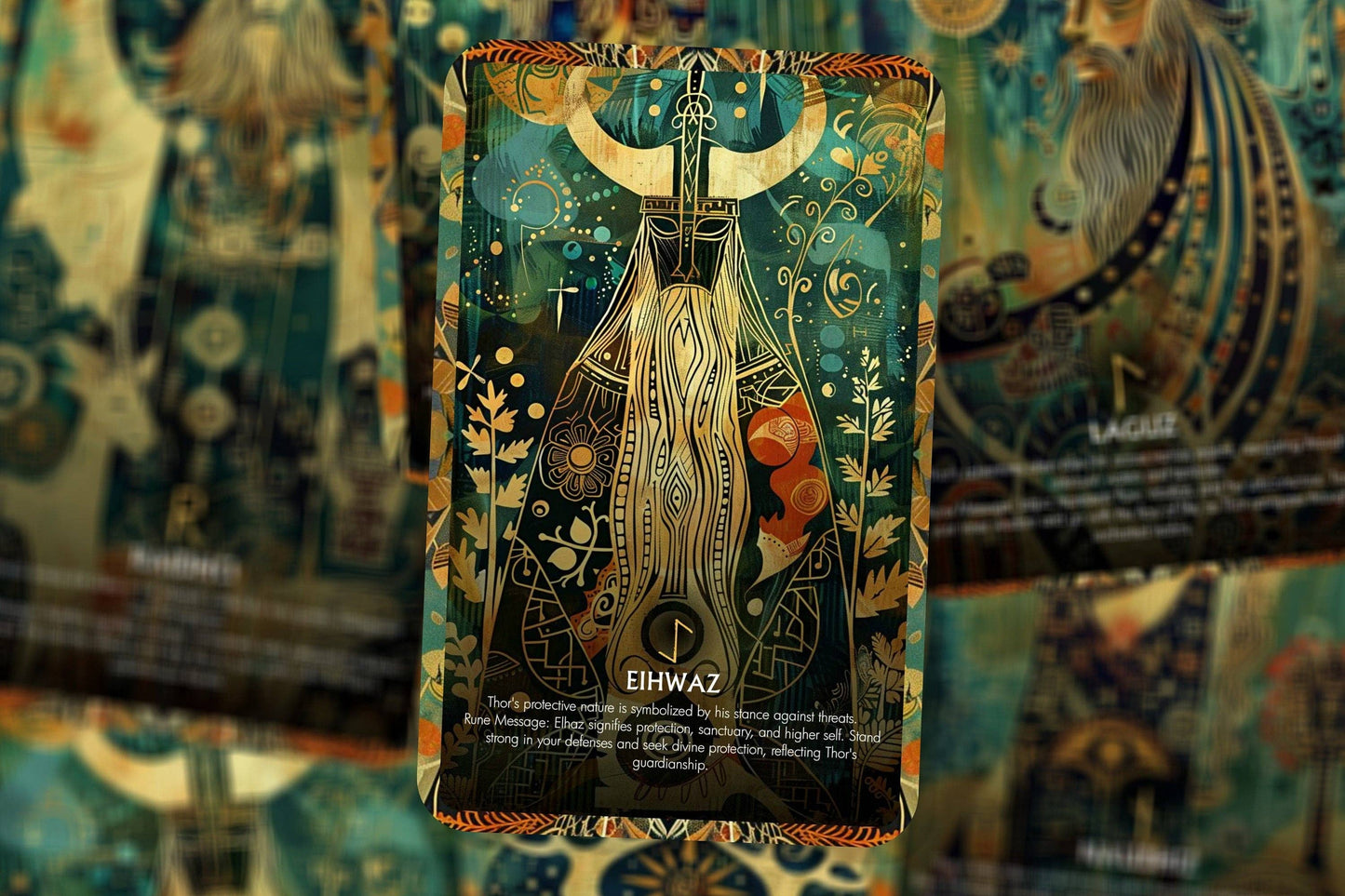 *The Runes of Thor - 26 cards - Runes Oracle - Oracle Deck - Fortune Telling - Divination tools - Oracle Gift