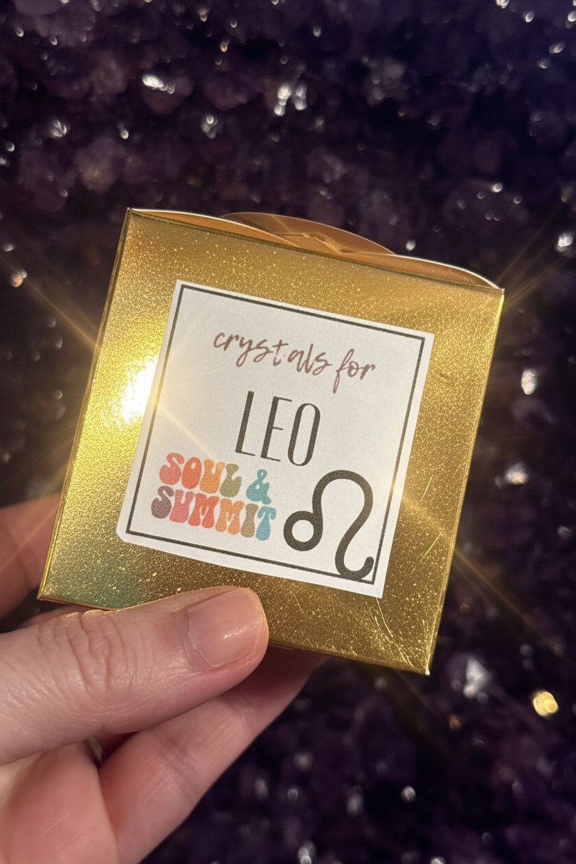 Leo Crystal Gift Box
