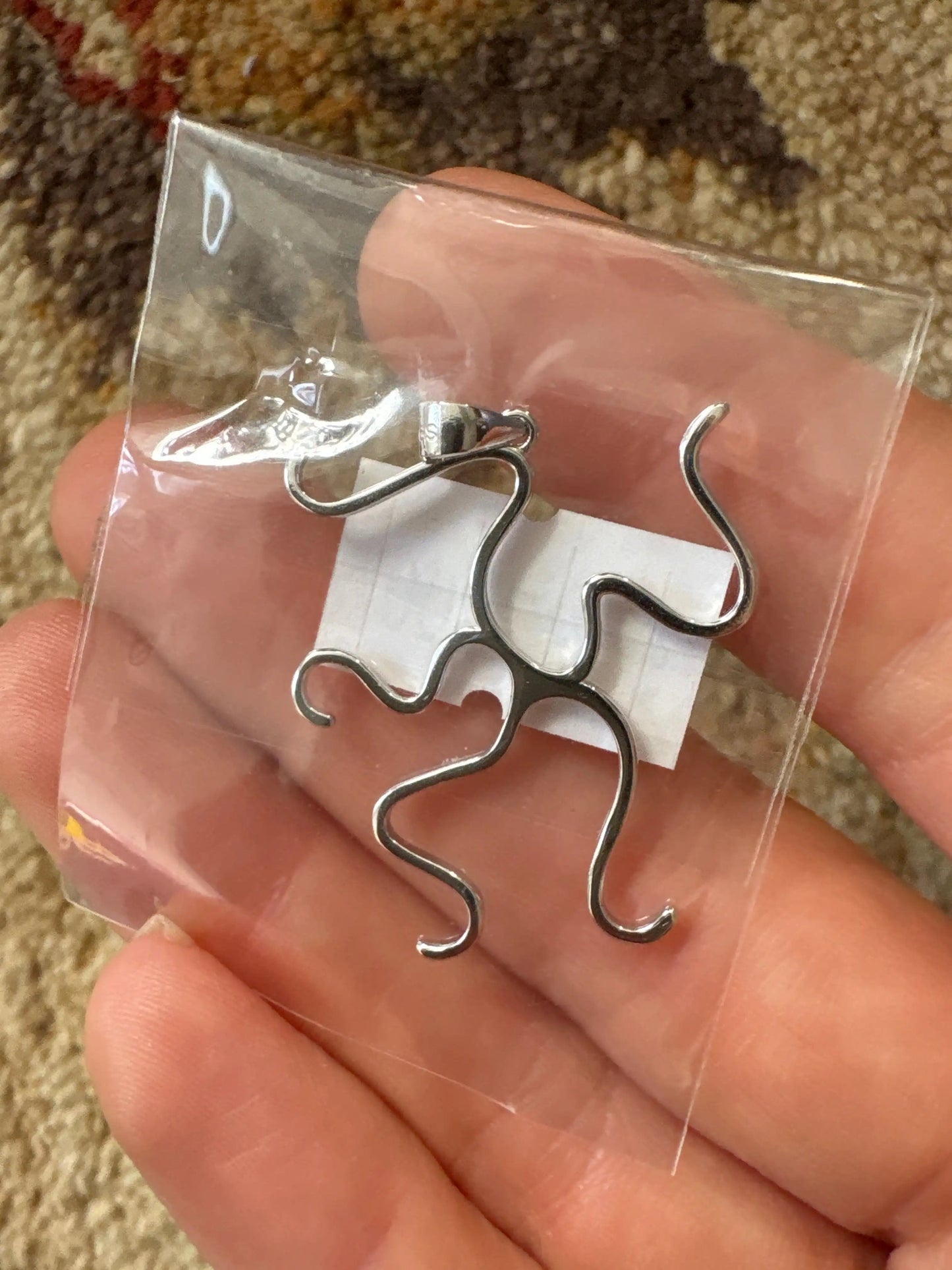 Sterling Silver Pendant Setting