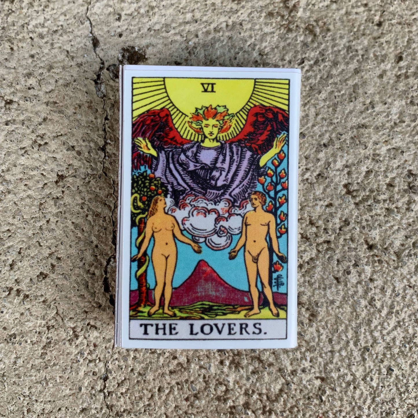 *Tarot Matchbox - The Lovers • Accessories for your candles