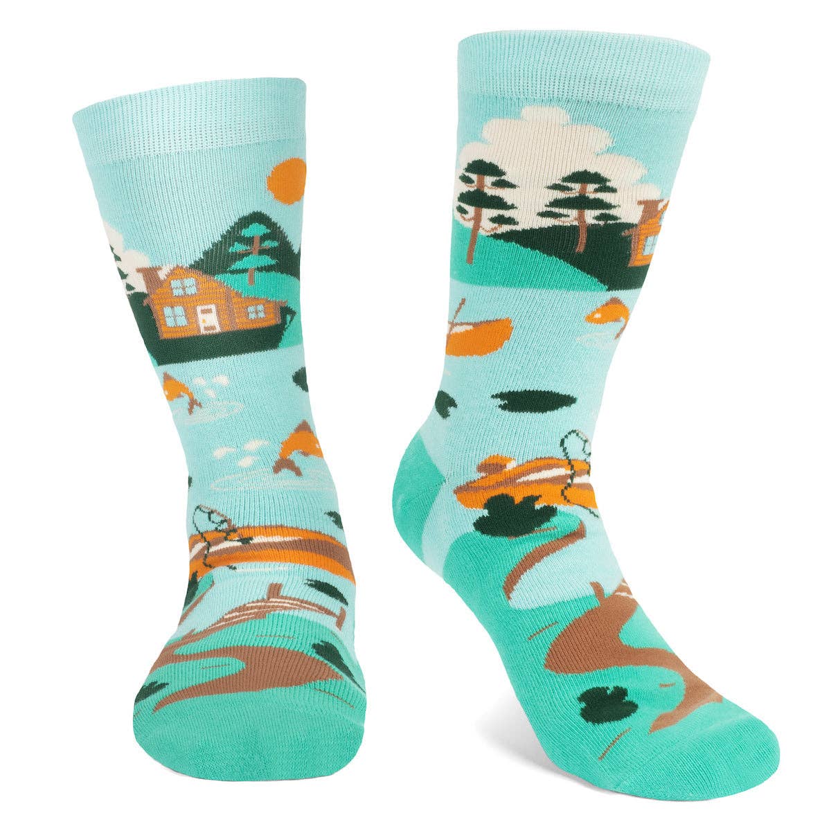 *I'd Rather Be At The Lake Socks