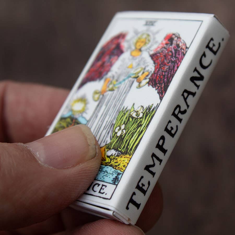 *Tarot Matchbox - Temperance • Candle Accessories • Matches