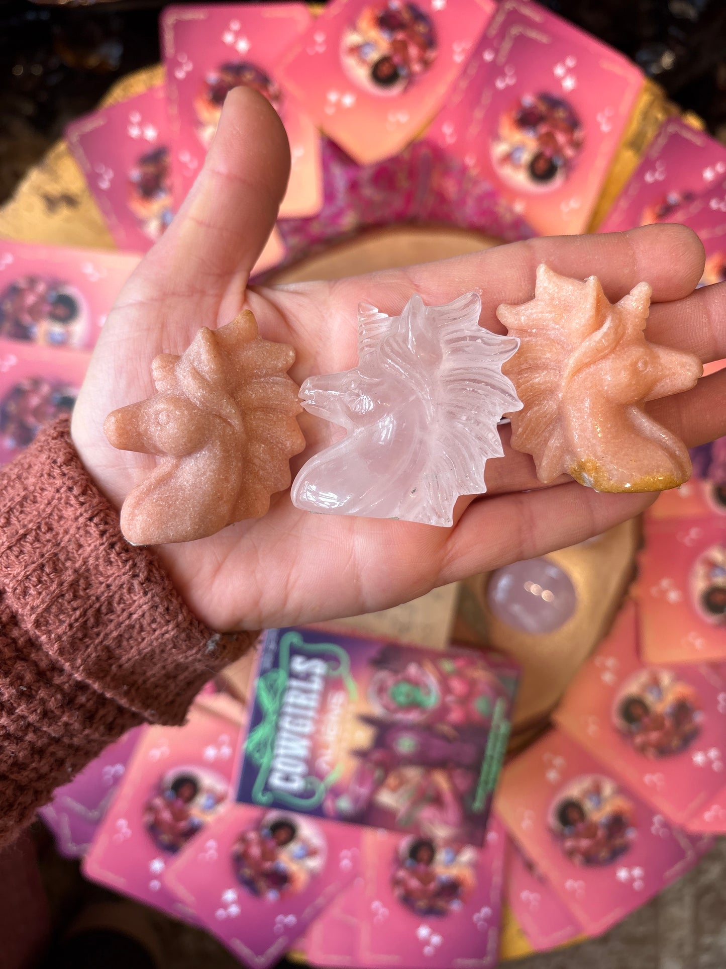 Unicorn Crystal Carving