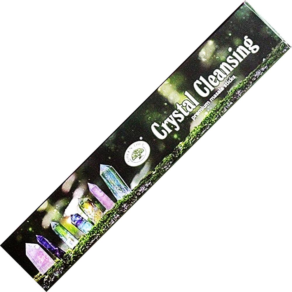 Green Tree Incense 15 Gr - Crystal Cleansing