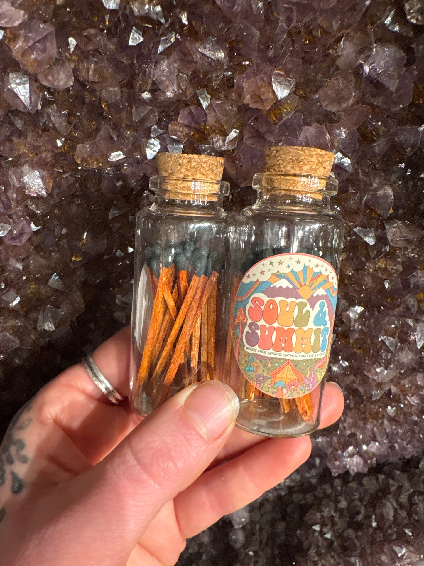 Soul & Summit Matches Jar