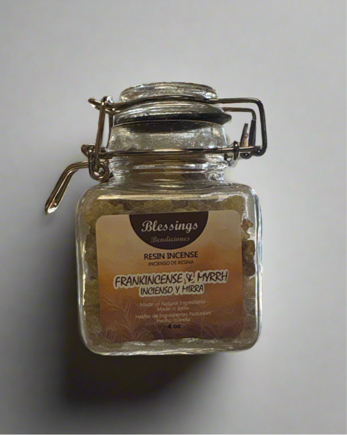 Resin Incense Jar - 3oz