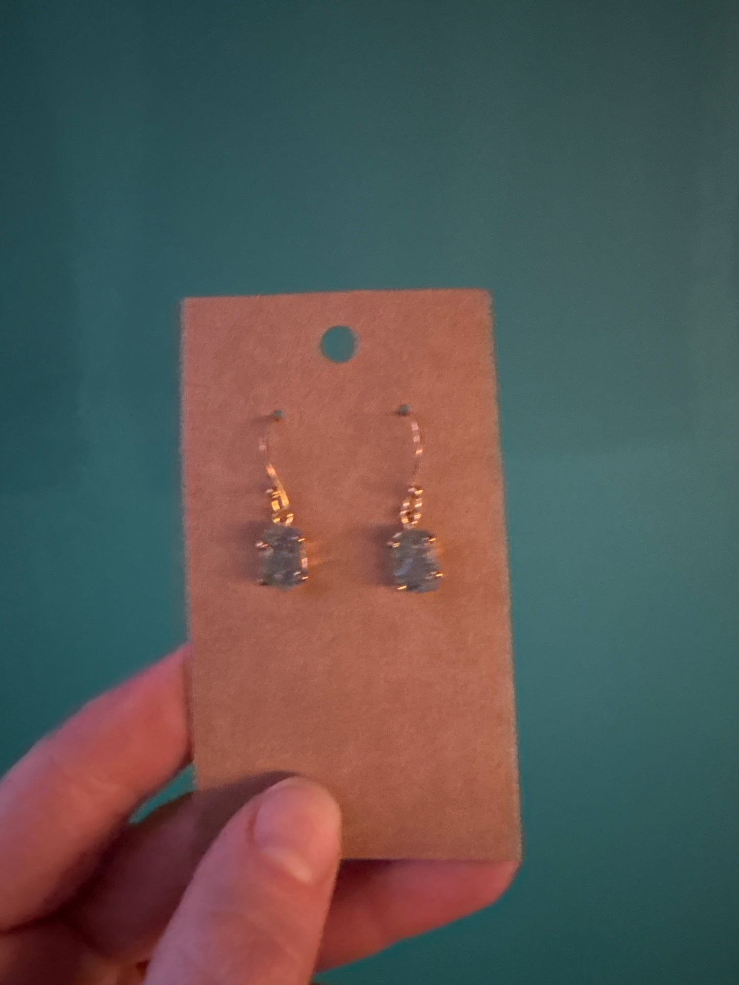 *Aquamarine earring