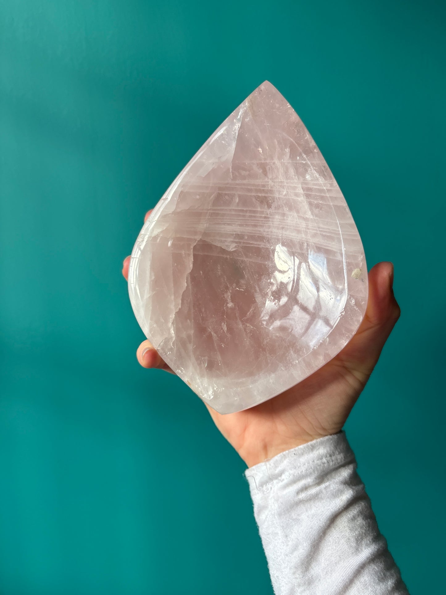 *Dish Rose Quartz