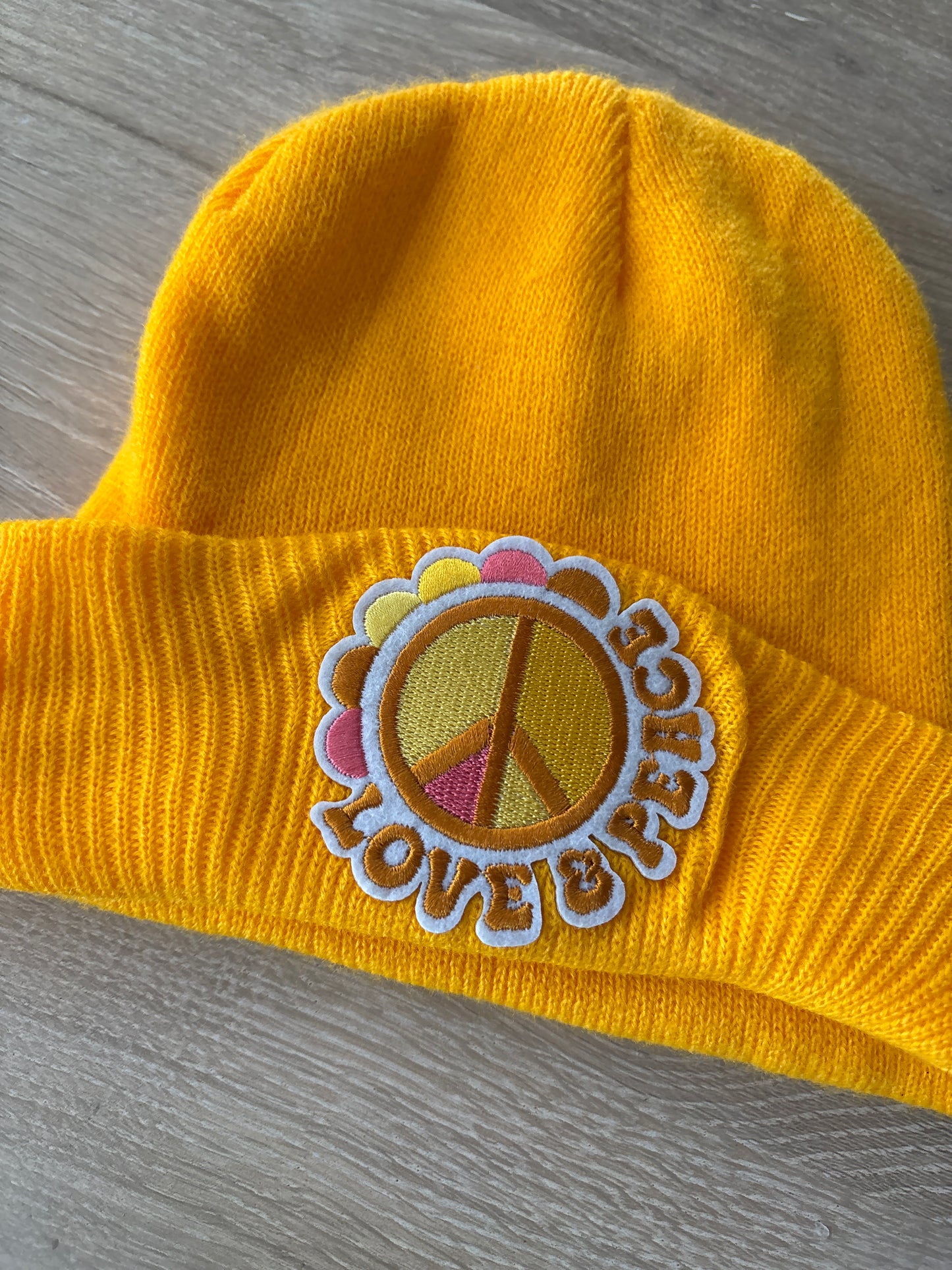 *Assorted Patch Beanie