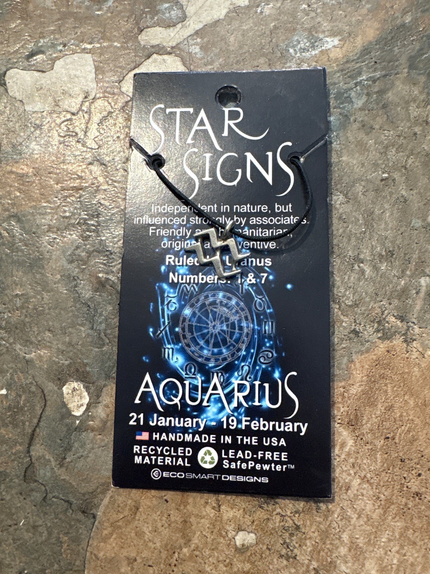 Zodiac Astrology Necklace- Star Signs