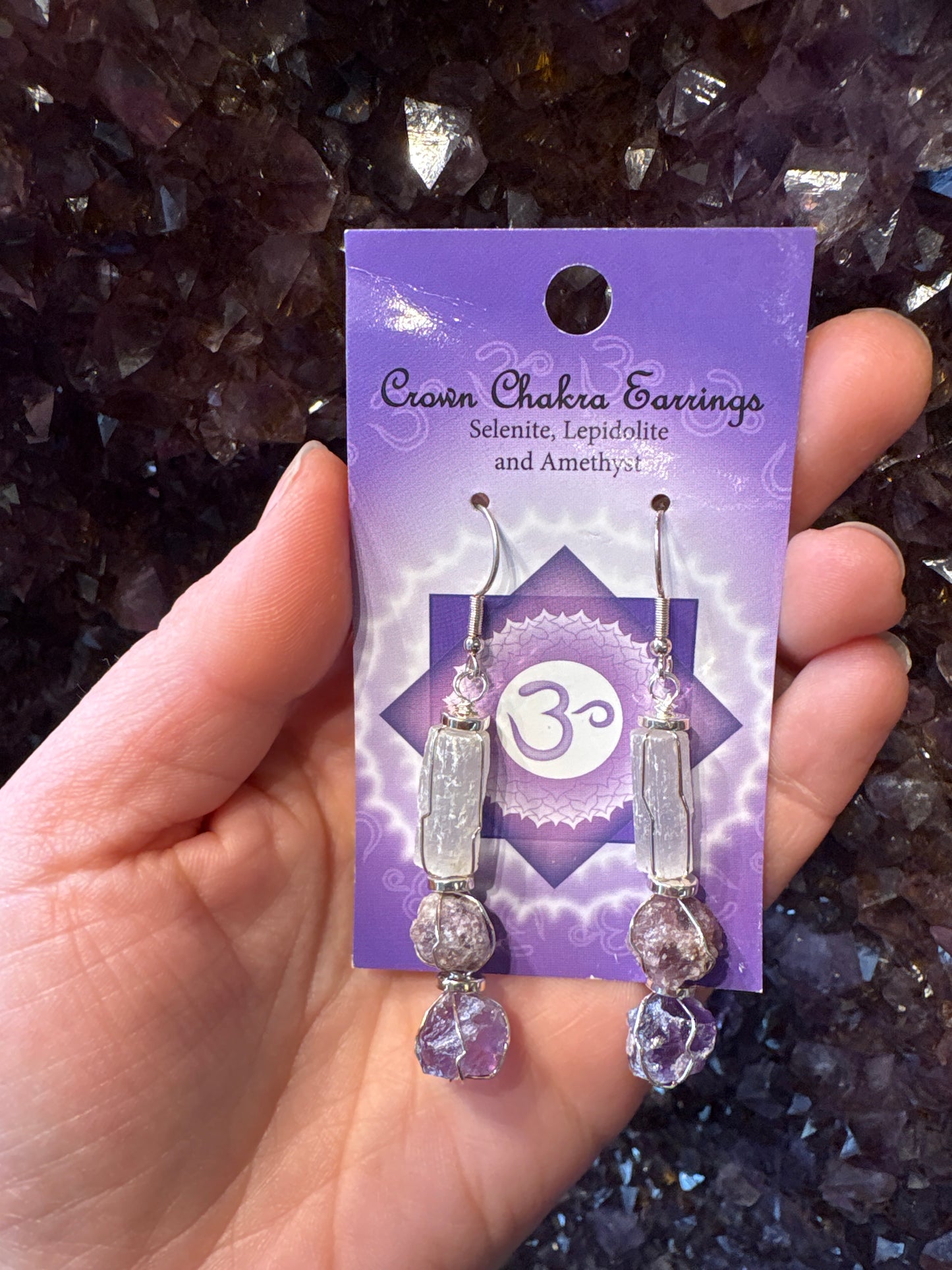 Crown Chakra Earrings