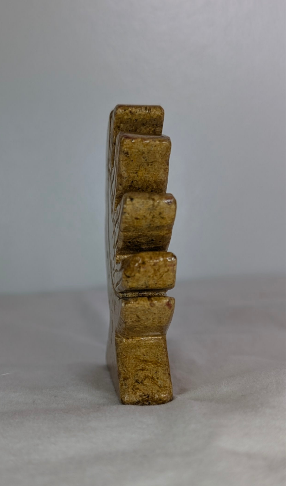 Yellow Jasper 1/2 Moon, 1/2 Sun