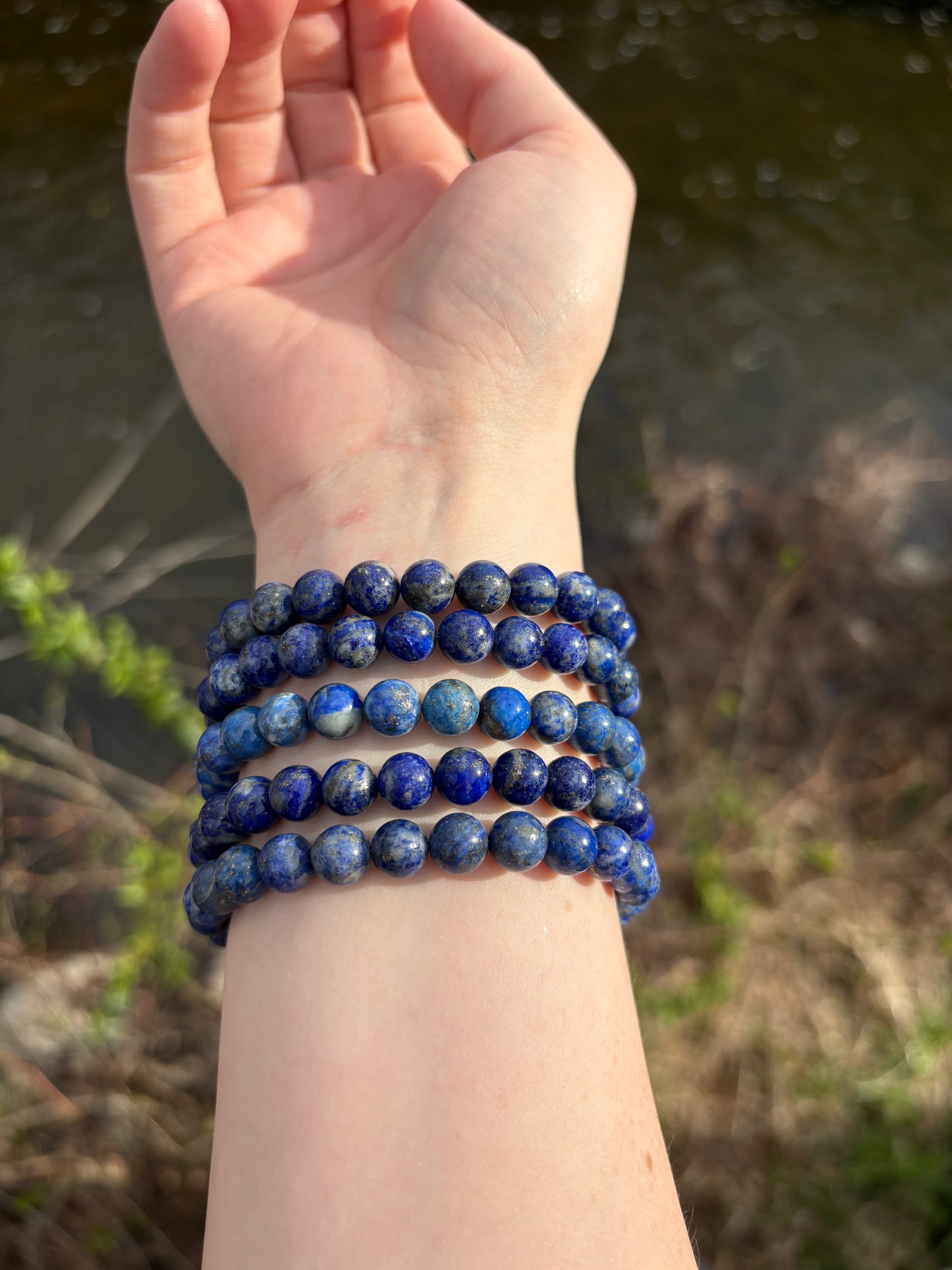 Lapis Lazuli 8mm Bracelet