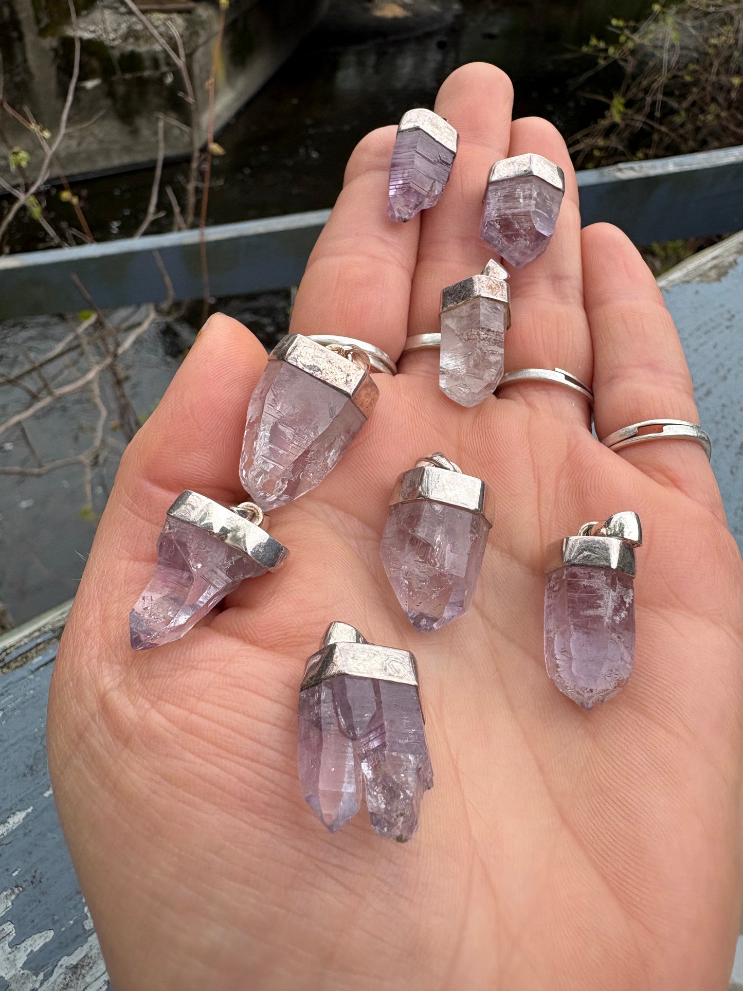 Vera Cruz Amethyst Sterling Silver Pendant