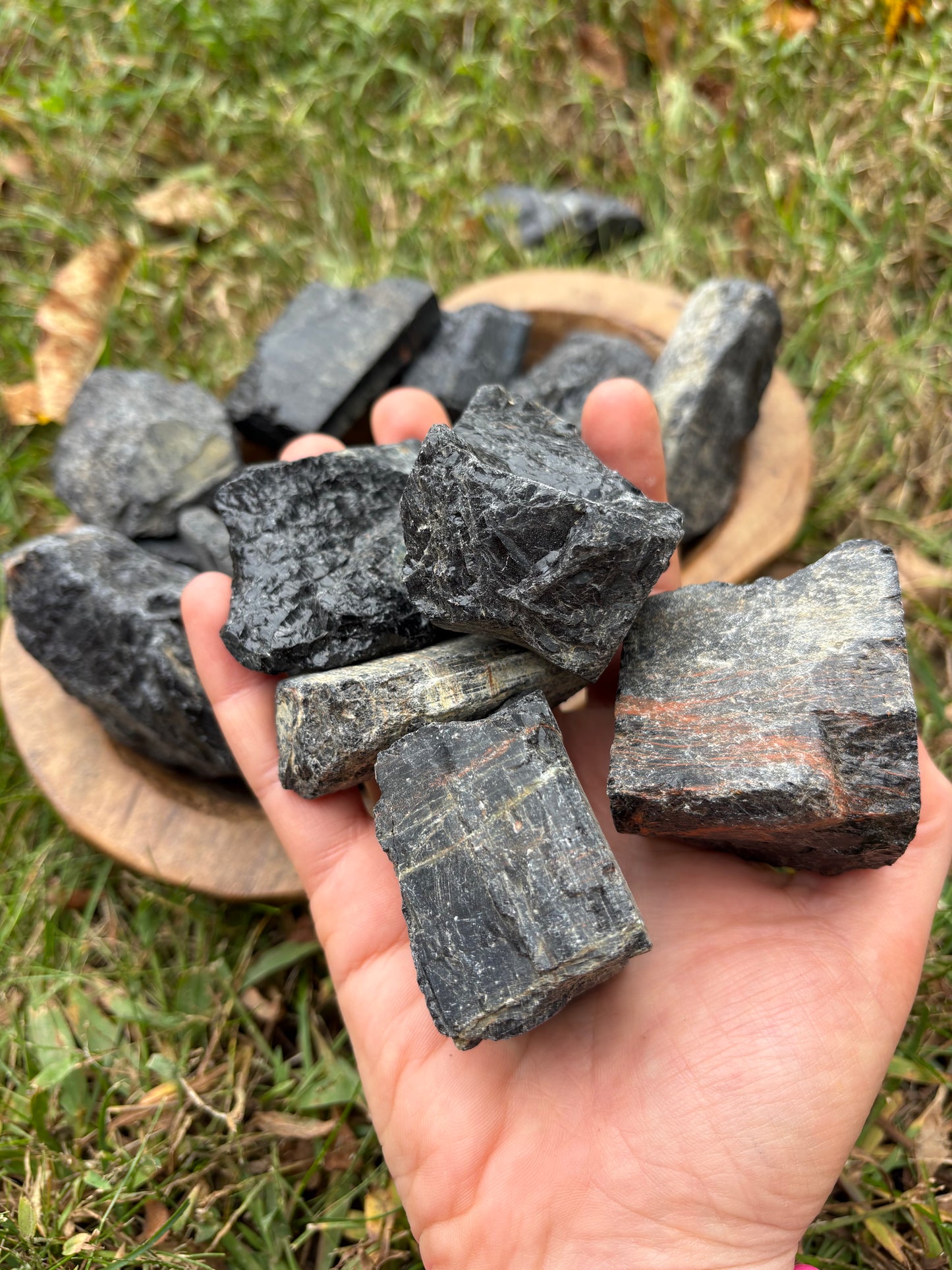 Raw Black Tourmaline Crystal