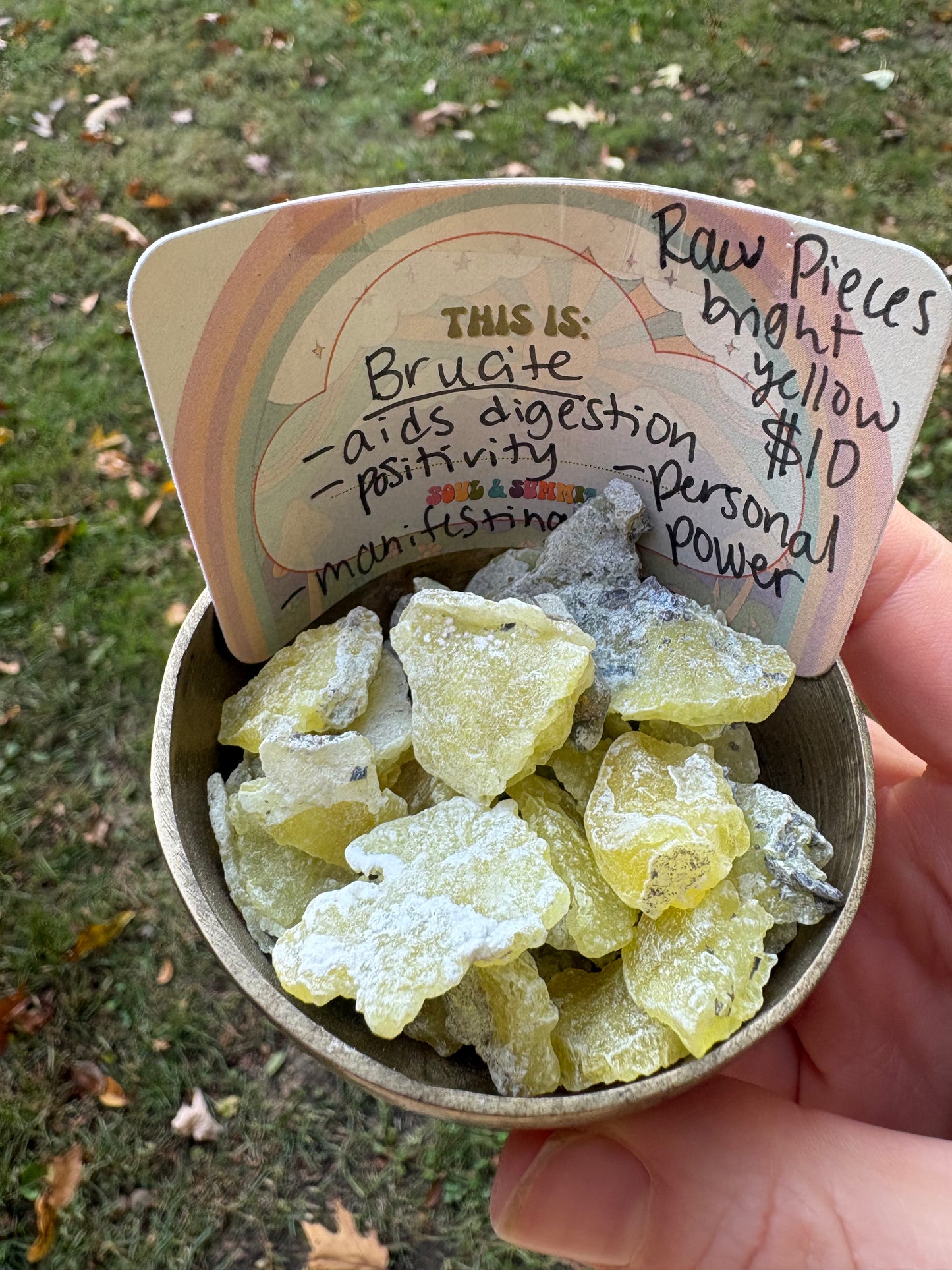 Raw Brucite Crystal – Emotional Renewal, Inner Strength & Personal Transformation
