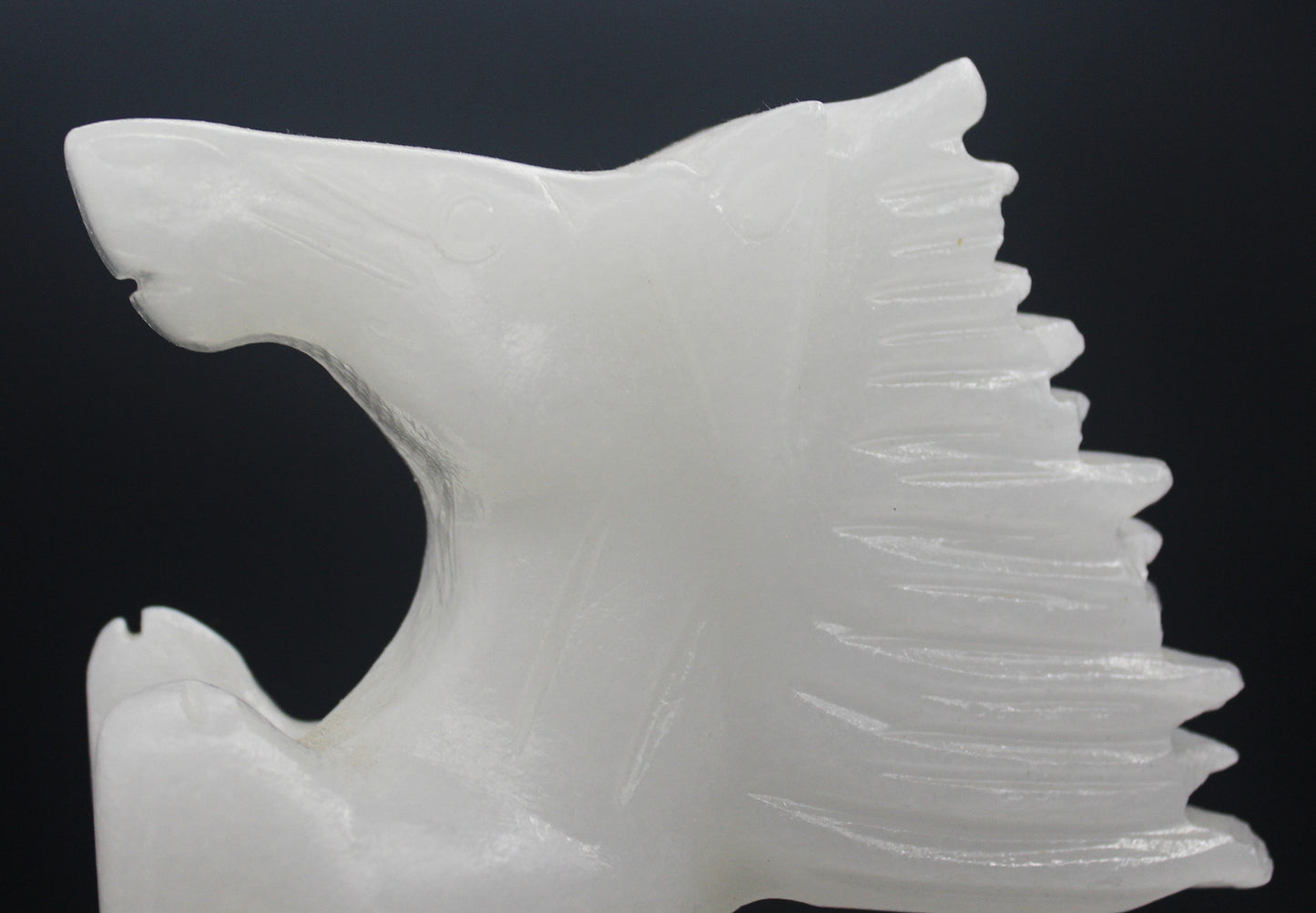 White Calcite Horse