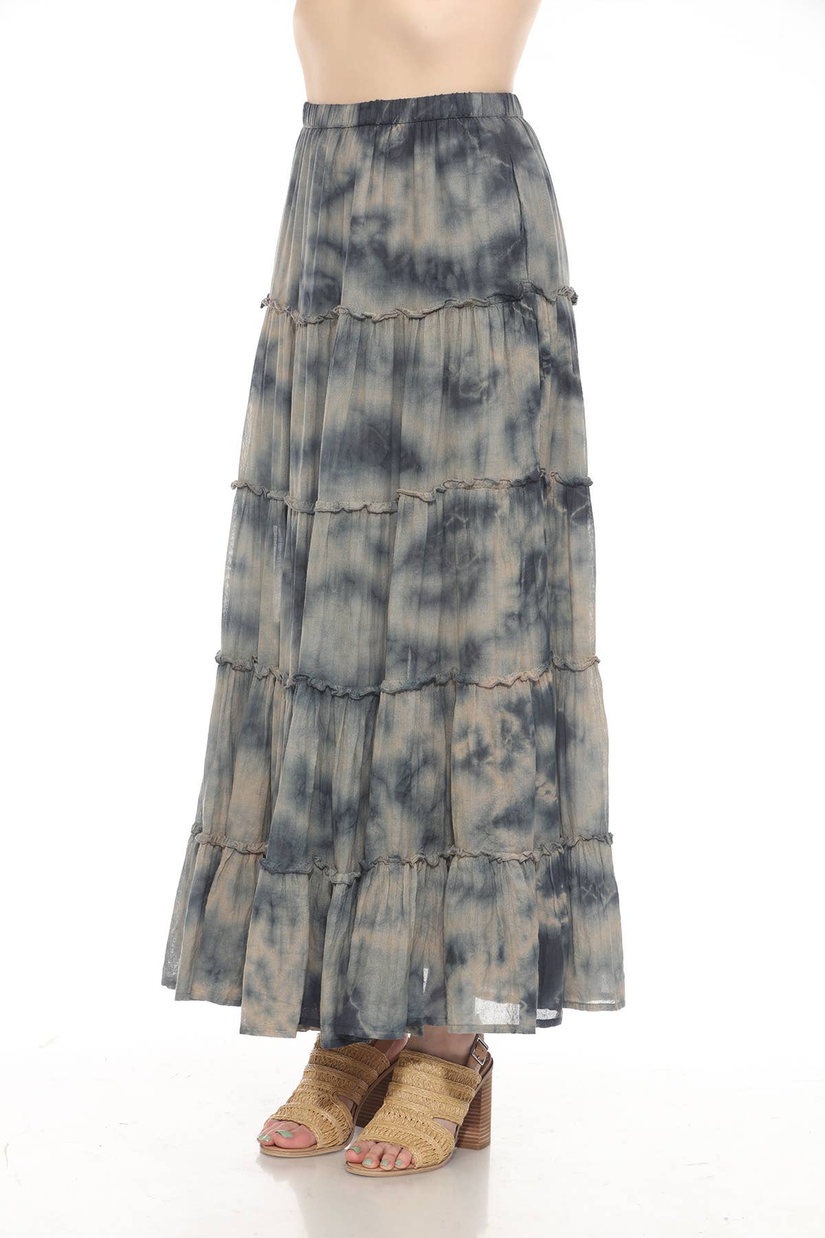*Tiedye Gauze Skirt