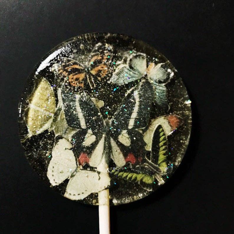 Kaleidoscope Butterflies Lollipops