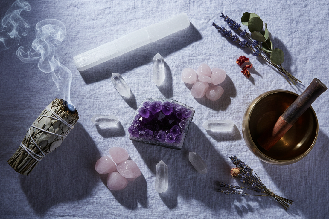 Crystal Cleansing & Charging: What's the Difference and How to Do Both