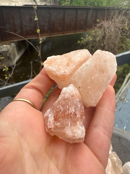 Himalayan Salt Chunk – Natural Pink Salt Crystal for Décor, Cleansing & Ambient Glow