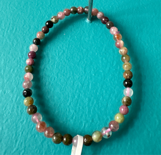 *Pink Mix Tourmaline 4mm