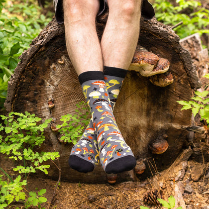 Fun Guy Mushroom Socks