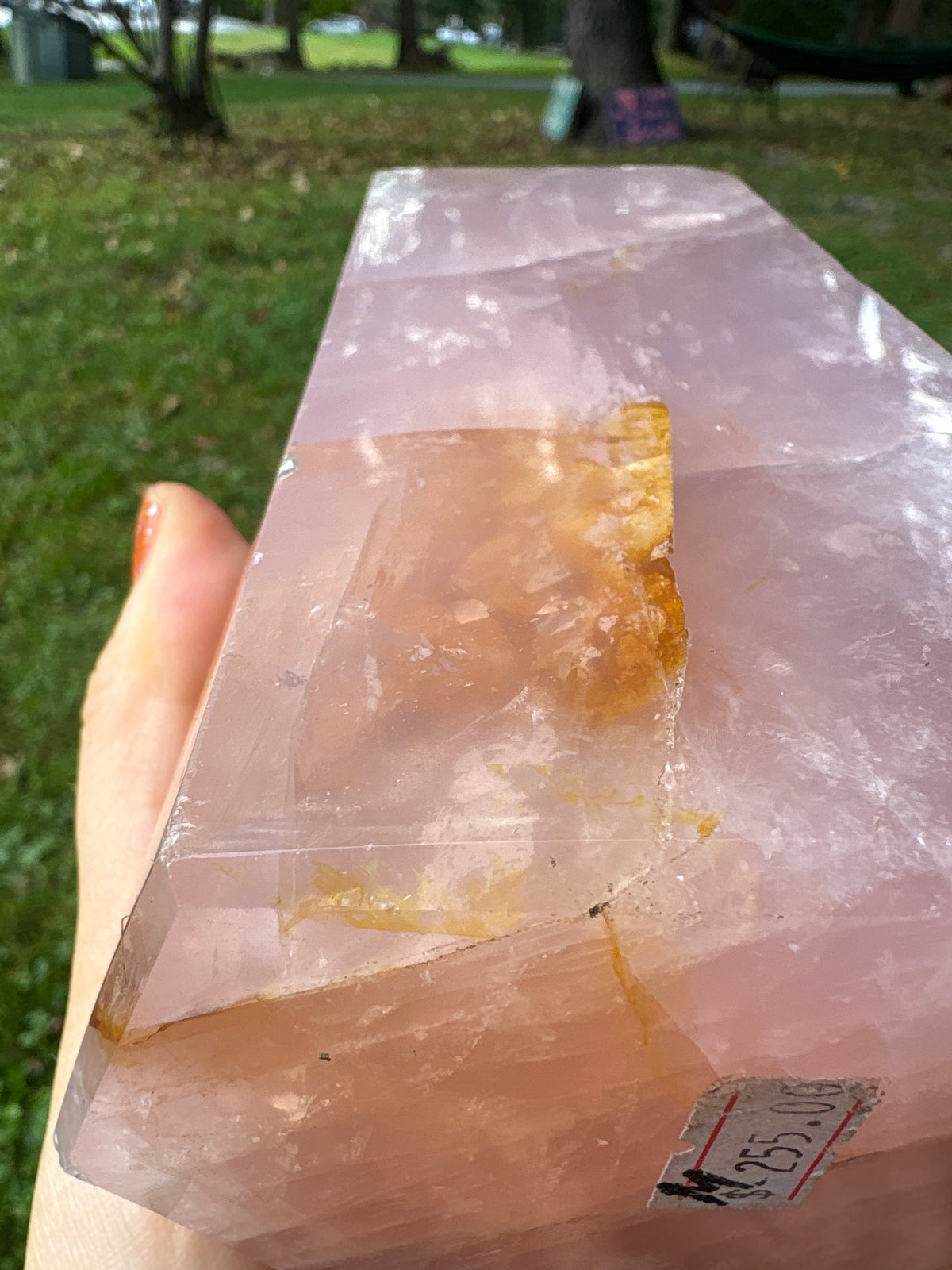 Rose Quartz High Quality Gemmy Tower