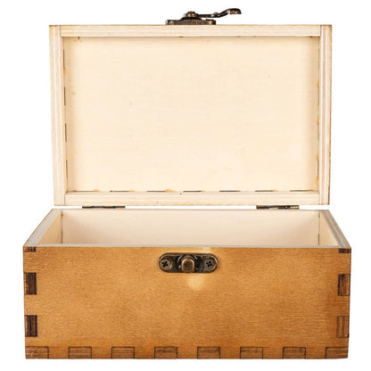 CELESTIAL LION WOODEN TAROT CARD BOX