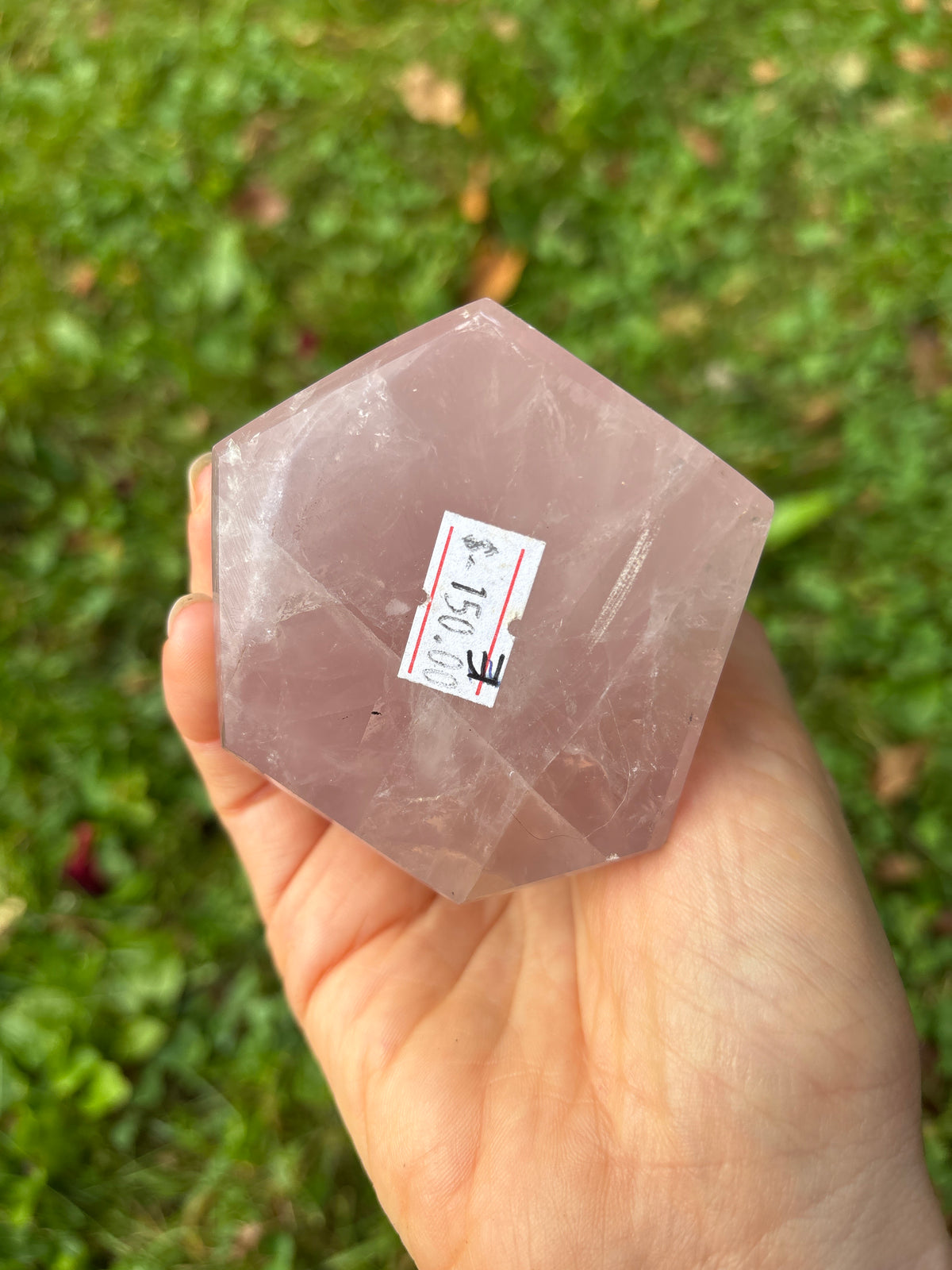 Rose Quartz High Quality Gemmy Tower