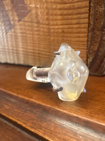 Ring Libyan Desert Glass