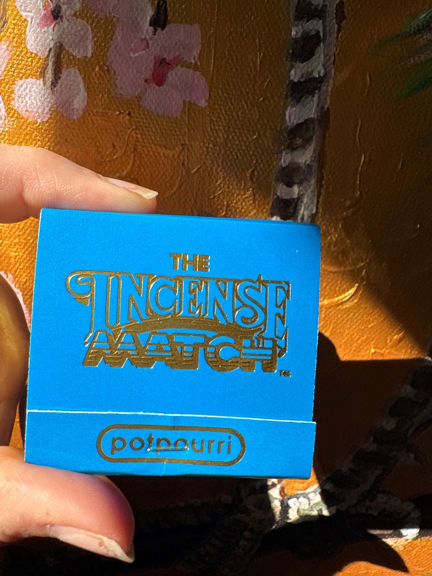 The Incense Match (Blue) Potpourri