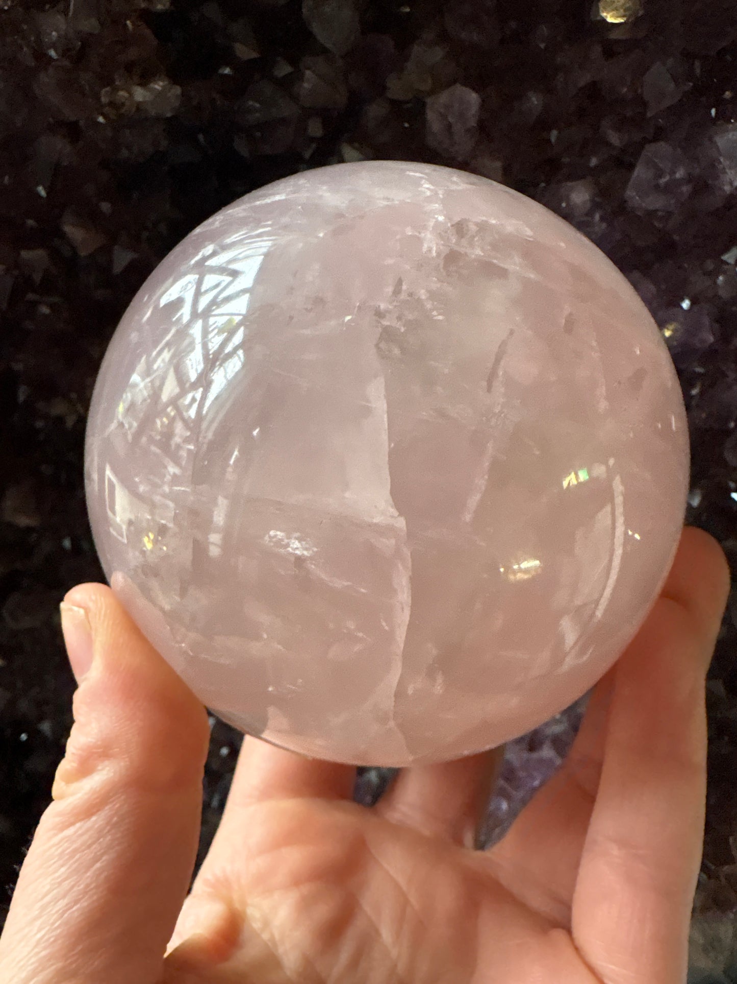Rose Quartz Sphere
