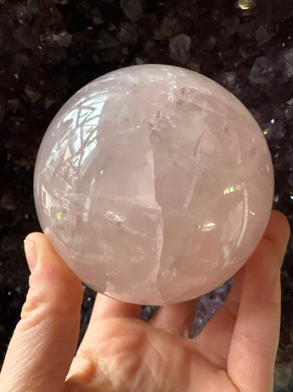 Rose Quartz Sphere