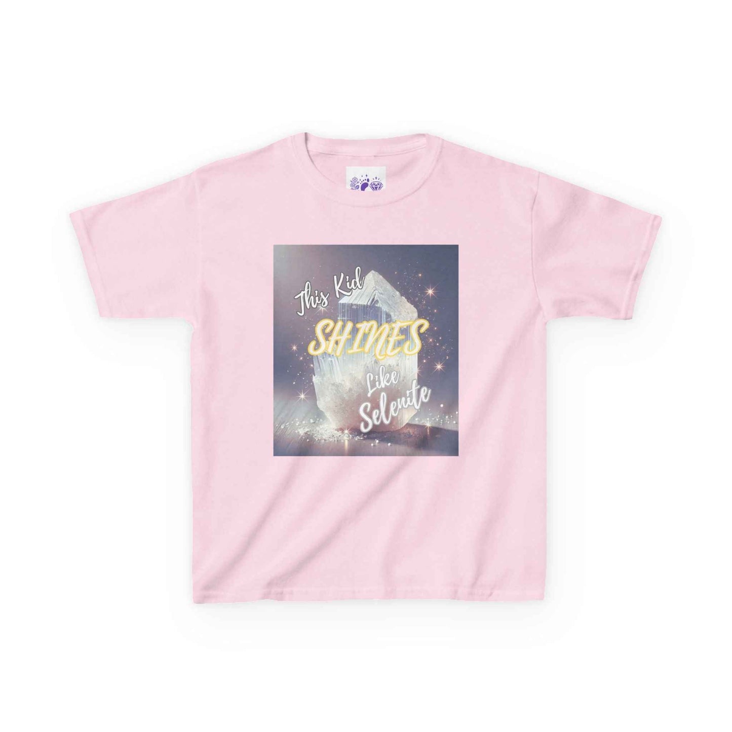 Kids TShirt 'This Kid Shines Like Selenite'