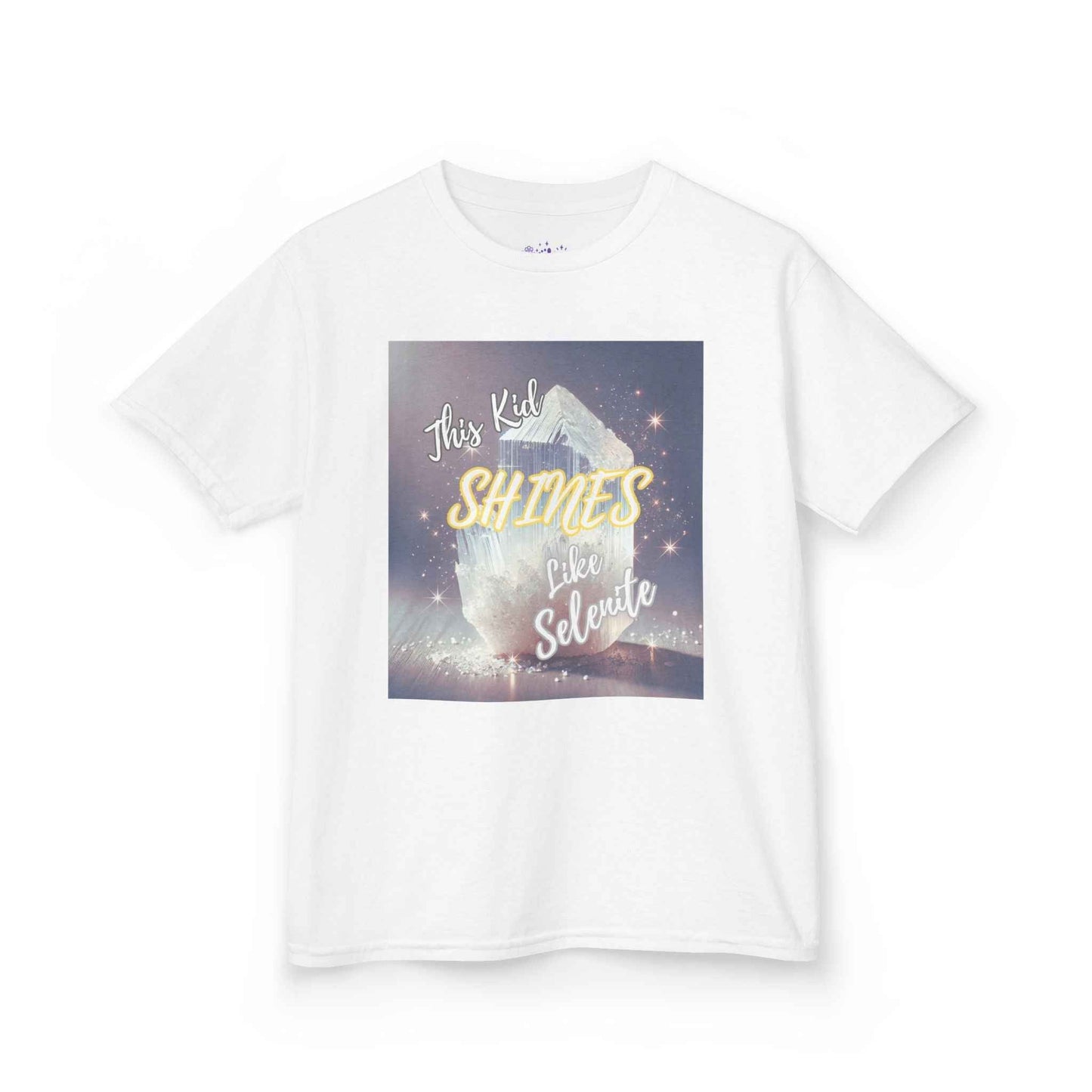 Kids TShirt 'This Kid Shines Like Selenite'
