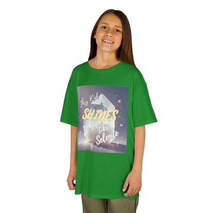Kids TShirt 'This Kid Shines Like Selenite'
