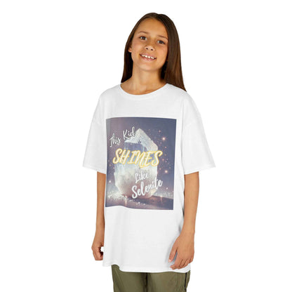 Kids TShirt 'This Kid Shines Like Selenite'