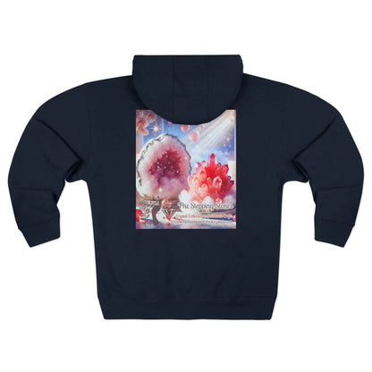 Cool Geode Zipped Hooded Sweater