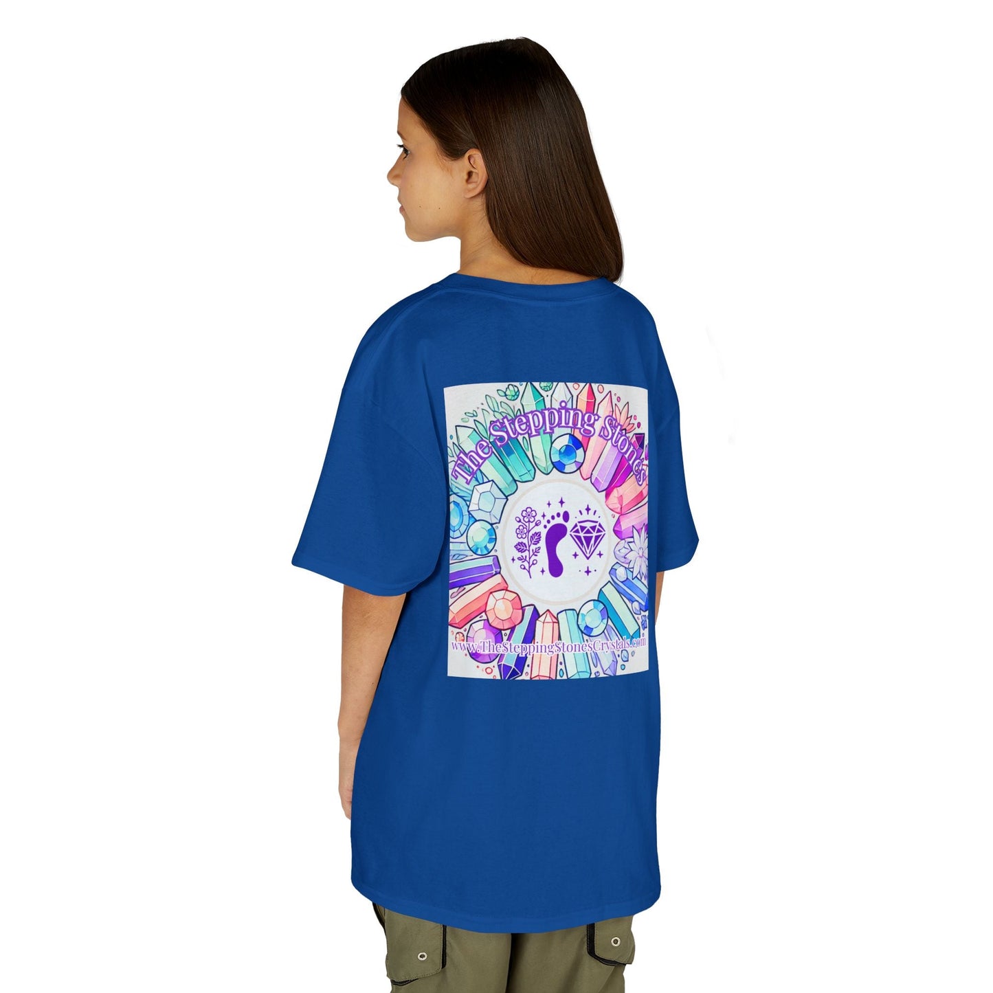 Kids TShirt 'Manifesting Snacks, Crystals, and Good Energy'