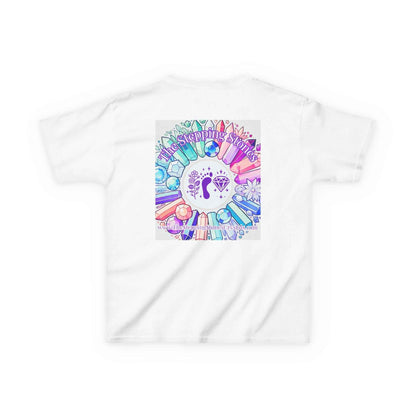 Kids TShirt 'Manifesting Snacks, Crystals, and Good Energy'