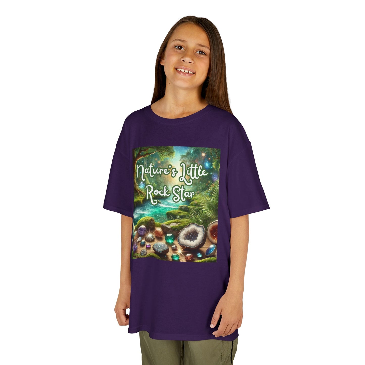 Kids TShirt 'Nature's Little Rock Star'