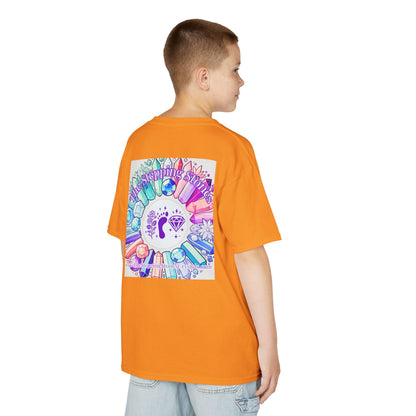 Kids TShirt 'I'm Just Here for Good Vibes and Pretty Rocks'