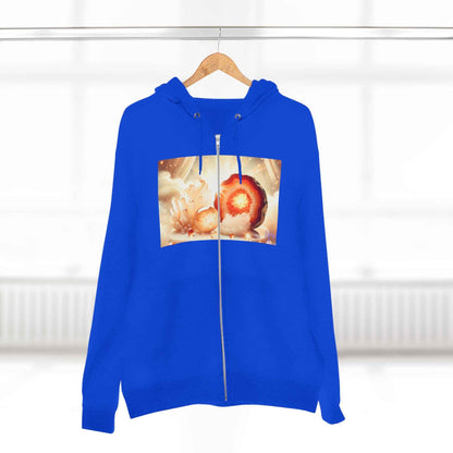 Warm Geode Zipped Hooded Sweater