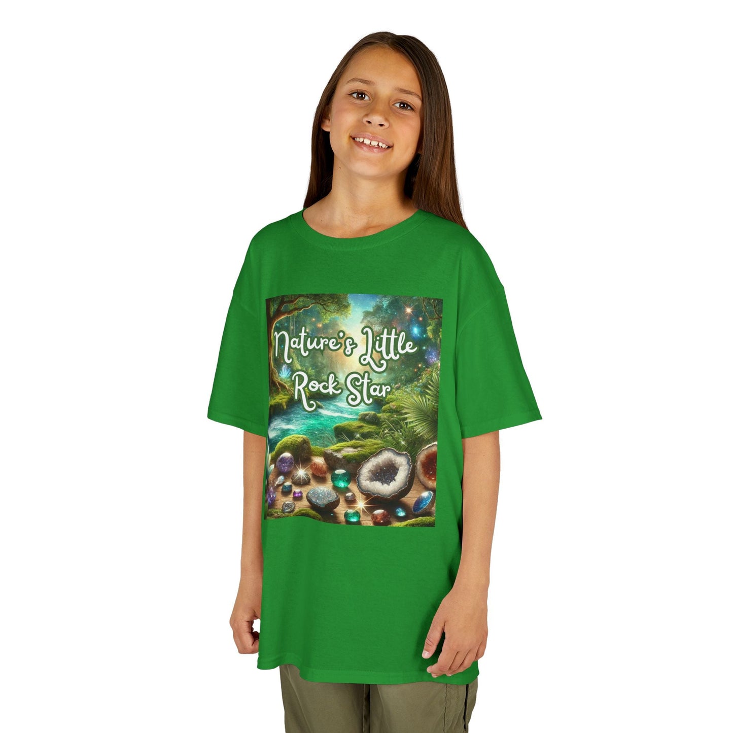 Kids TShirt 'Nature's Little Rock Star'