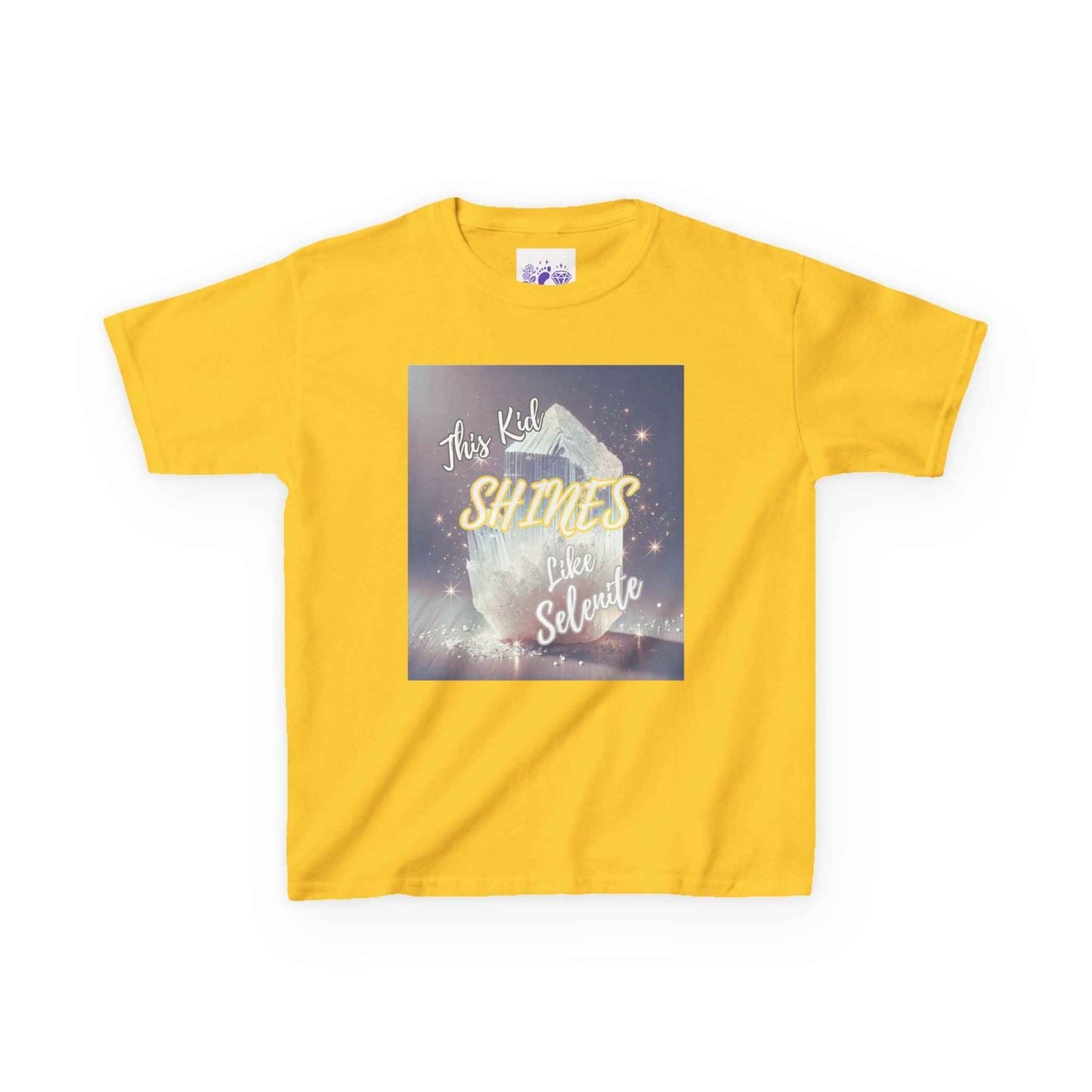 Kids TShirt 'This Kid Shines Like Selenite'