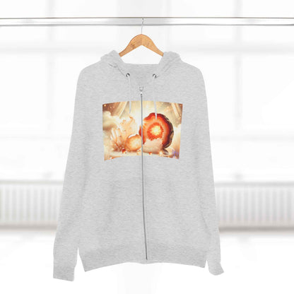Warm Geode Zipped Hooded Sweater